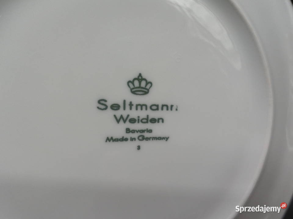 Talerze płytkie obiadowe Seltmann Weiden 5 Porcelana i szkło Raszków sprzedam
