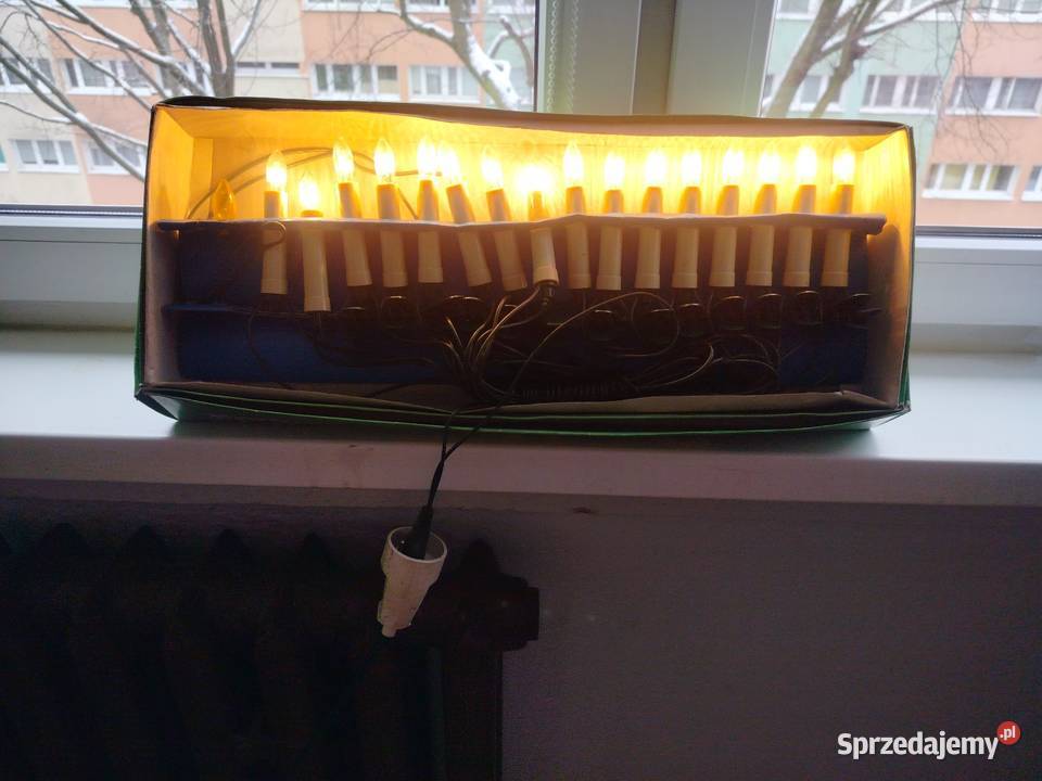 Ozdoby świąteczne oświetlenie choinkowe Oświetlenie Łódź sprzedam