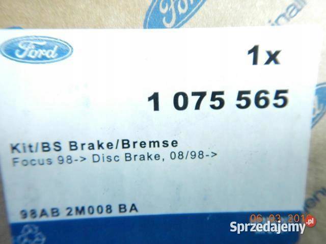 KLOCKI HAMULCOWE TYŁ FORD FIESTA MK6 16 sprzedam