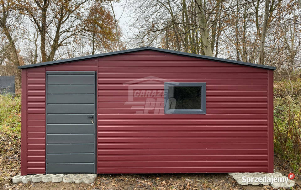 Schowek Domek ogrodowy 5x4m drzwi 2x okna Dach wielkopolskie Kalisz