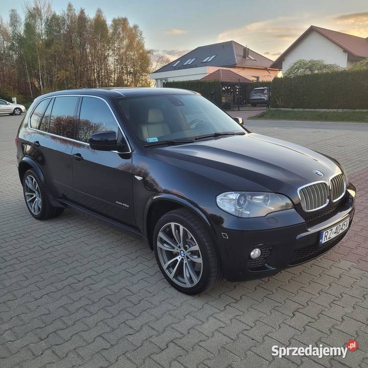 BMW X5 40d MPAKIET BANANOWA SKÓRA 7 OSÓB nieuszkodzony Rzeszów sprzedam
