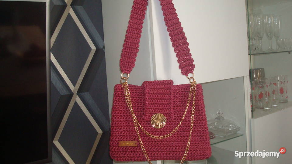 Torebka rękodzieło handmade 8 Na ramię  Osięciny sprzedam