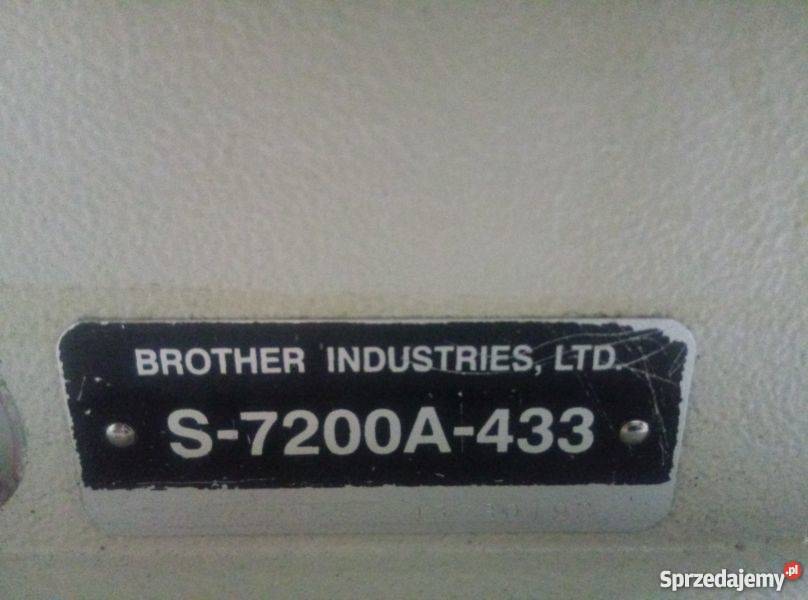 Stębnówka Brother Servo Prąd 230V Pfaff Durkopp Produkcja