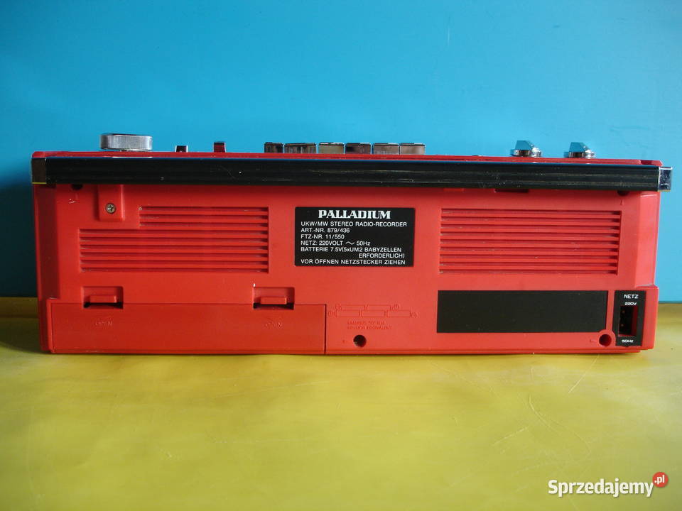 Radiomagnetofon PALLADIUM 879436 Zielona Góra