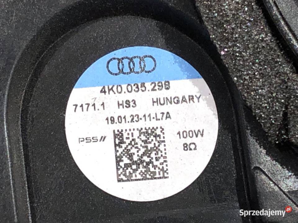 GŁOŚNIK DRZWI PRZÓD PRAWY AUDI A7 C8 4K0035298 sprzedam