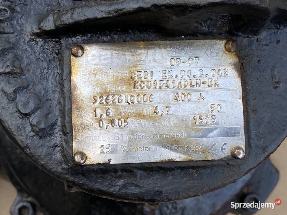 Pompa Zatapialna Ściekowa Szlamowa Do Wody Nowy Tomyśl