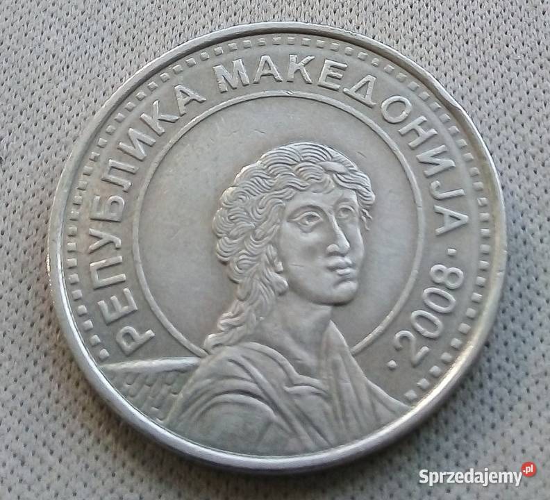 MACEDONIA50 DINARÓW2008 r KOBIETA Legionowo