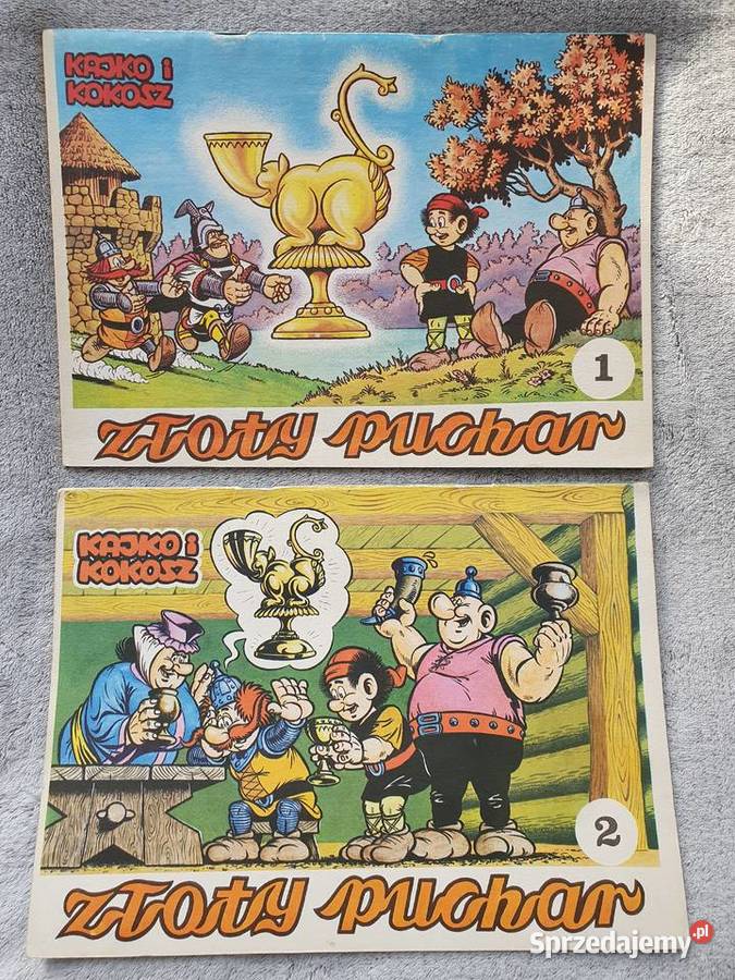 Kajko i Kokosz Złoty Puchar wydanie 2 1988 Gdynia