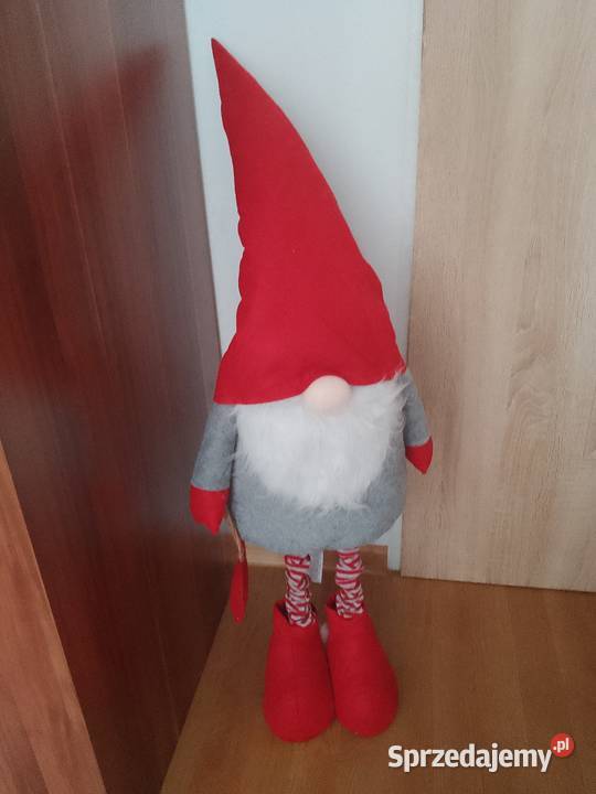 Duży skrzat na teleskopach czerwony Chrzanów