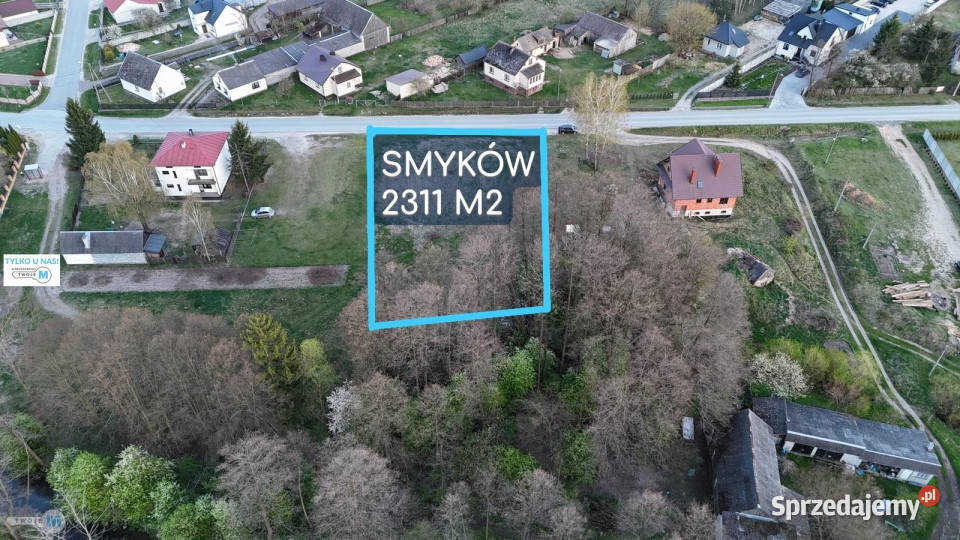 Ogłoszenie działka Smyków 2311 metrów Sprzedaż