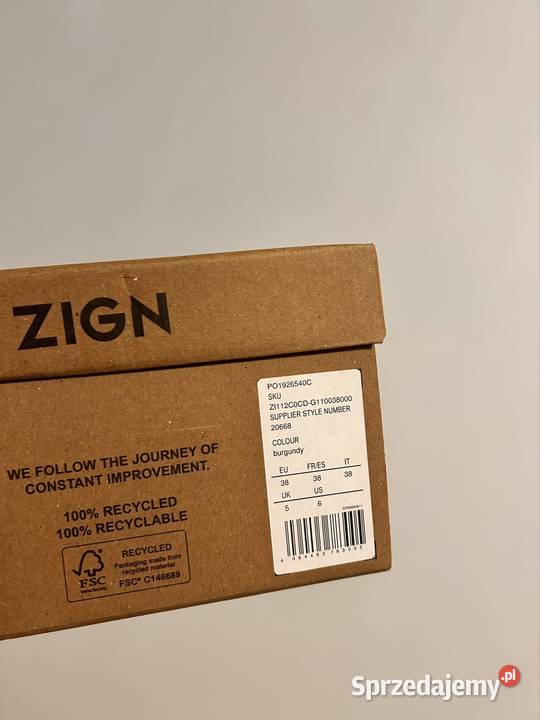 Mokasyny zing 25cm Krępa sprzedam