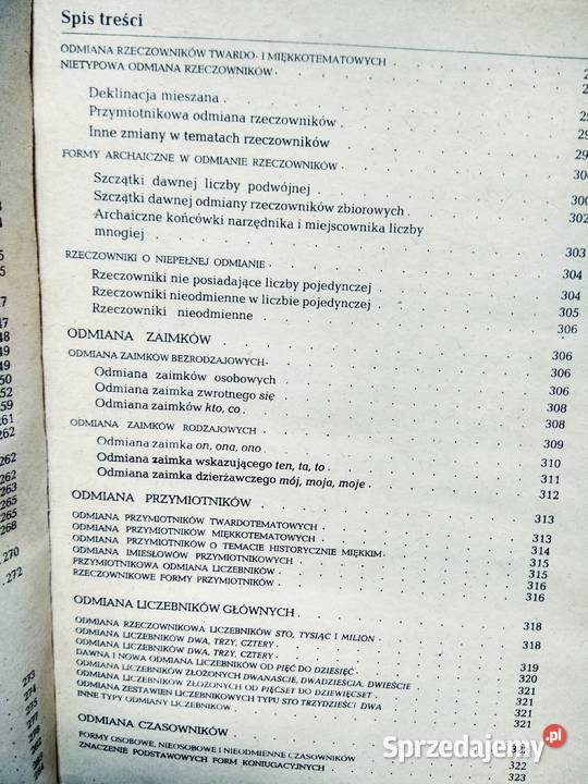 Gramatyka języka polskiego Bąk unikatowe książki Warszawa