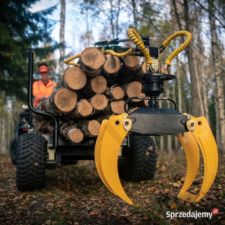 Przyczepa leśna ATV FT36D2T Kellfri Leśnictwo Nowogard sprzedam
