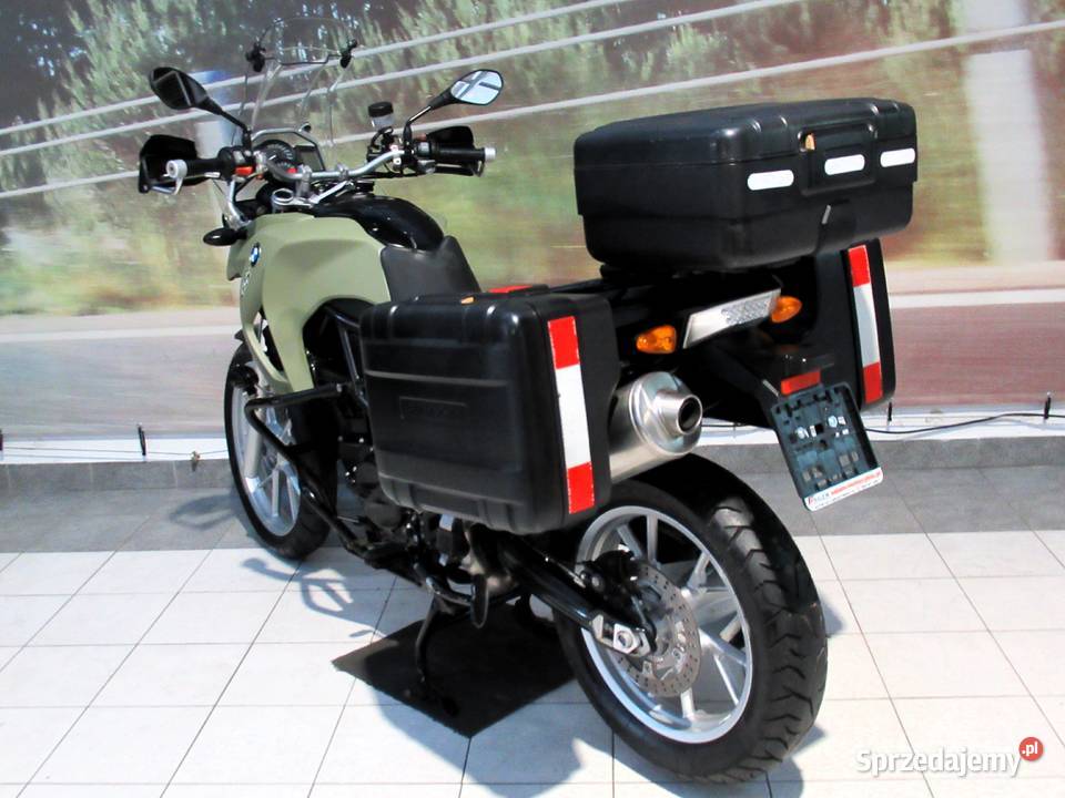 BMW F650 GS kpl kufrów Vario grzane manetki Kutno