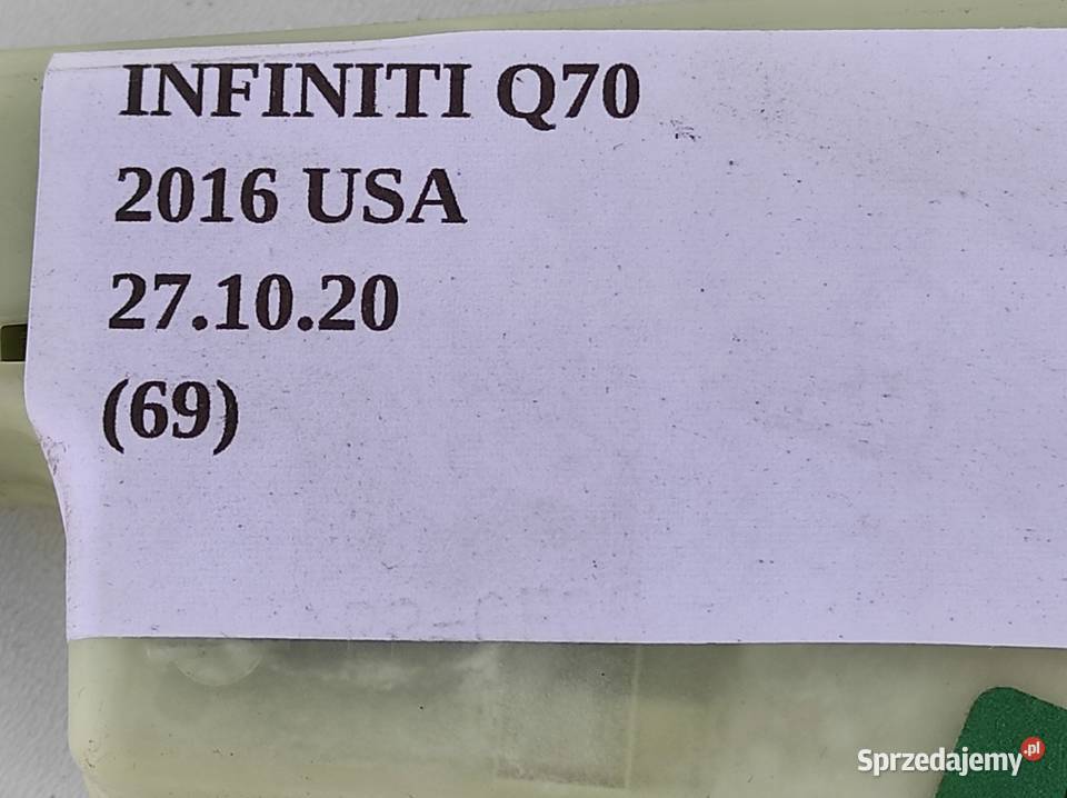 SIŁOWNIKI KLAPKI WLEWU PALIWA INFINITI Q70 M35 Nowy Tomyśl