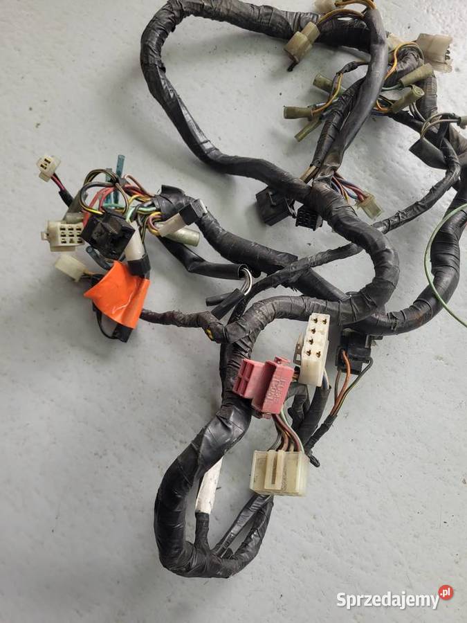 KAWASAKI EN 500 A 1992 EN500 WIĄZKA ELEKTRYCZNA Wiązki elektryczne wielkopolskie Nowy Tomyśl