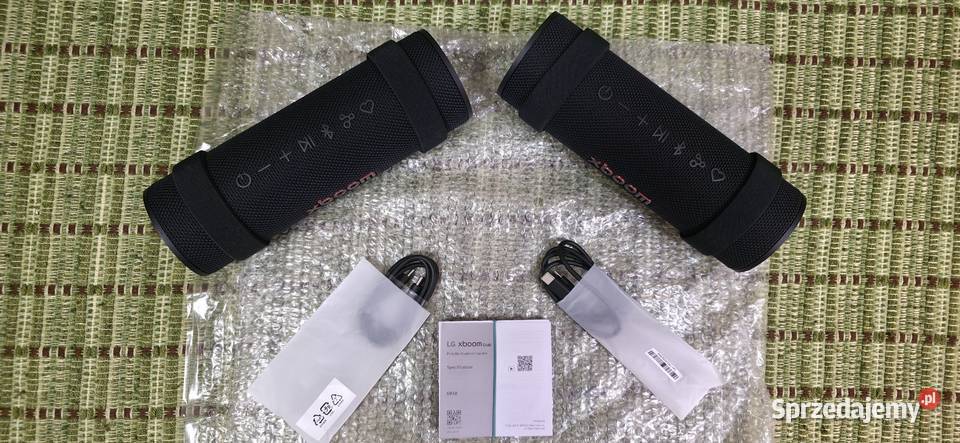 2 Głośniki Komplet LG Xboom Grab na gwarancji Audio Warszawa