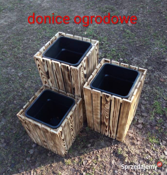 Donice ogrodowena taras balkon do ogrodu