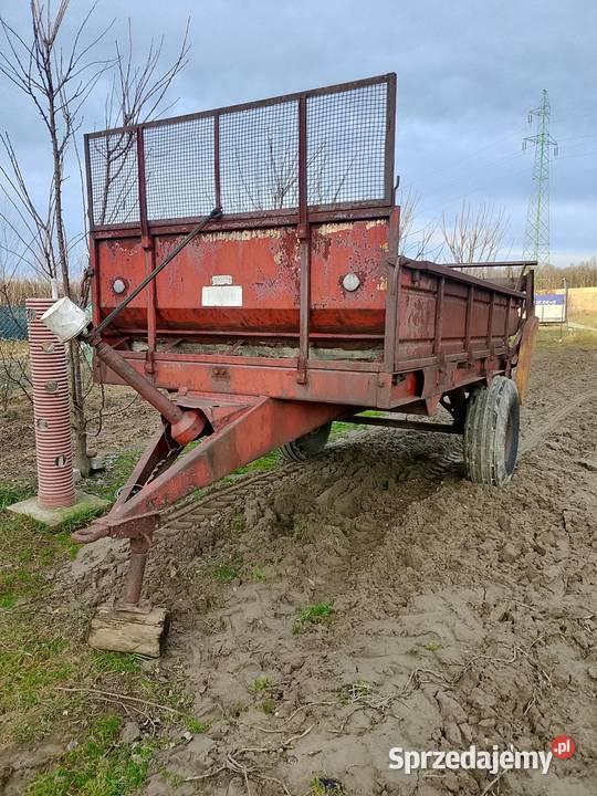 Rozrzutnik obornika 45 tony Lubartów sprzedam