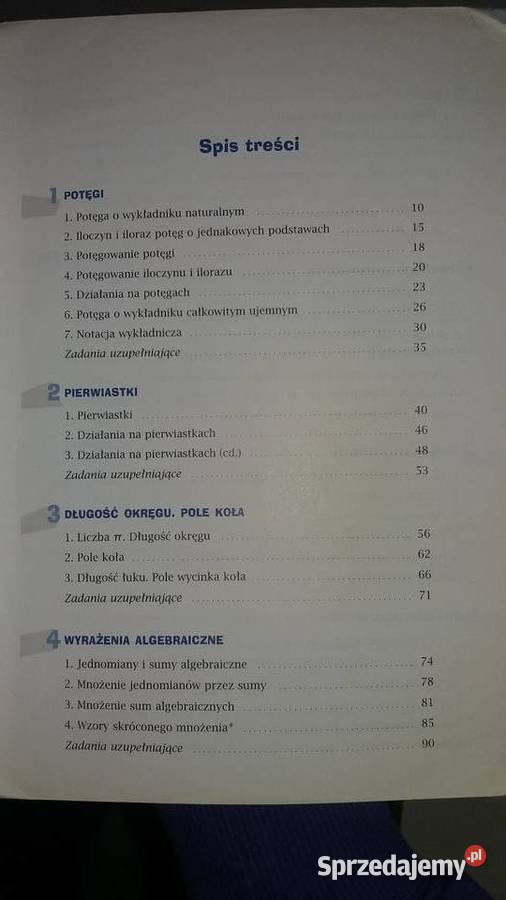 matematyka 2 gimnazjum szkoły podstawowe używane