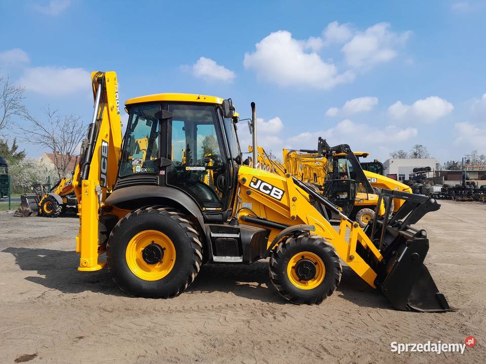KOPARKOŁADOWARKA JCB 3CX CAT LONKING CASE wielkopolskie Krotoszyn
