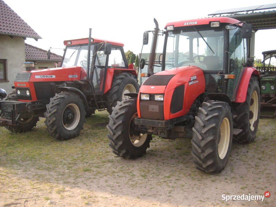 Ciągnik Ursus 1640 Turbo Zetor 8441 PROXIMA wielkopolskie Śmigiel