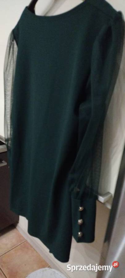 Sukienka w kolorze ciemnozielonym Lublin