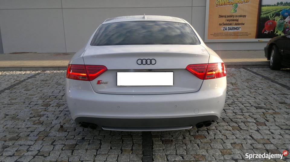 AUDI S5 MANUAL CZERWONE SKÓRY LIFTING NA NOWY benzyna S5 mazowieckie Zwoleń