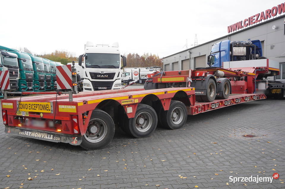 Naczepa niskopodwoziowa Tief Bet FAYMONVILLE więcej niż 2 sprzedam