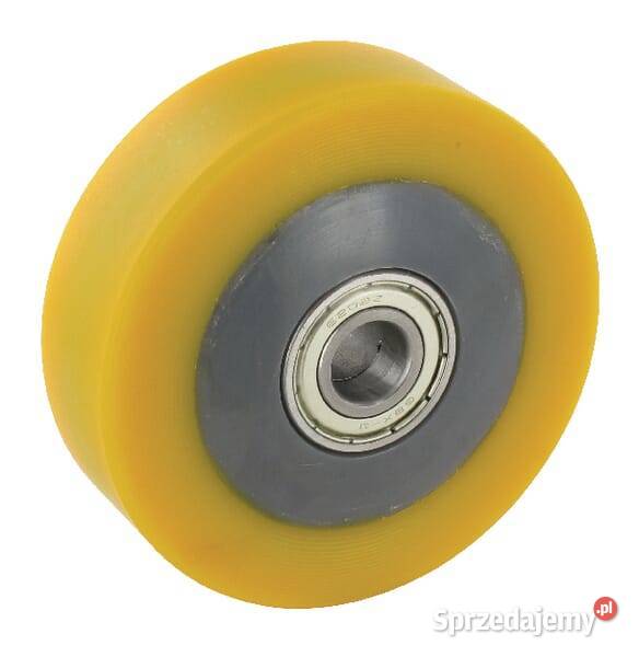 Koło metalowo gumowe z tulejką 100 mm WH849100 małopolskie Kamionna