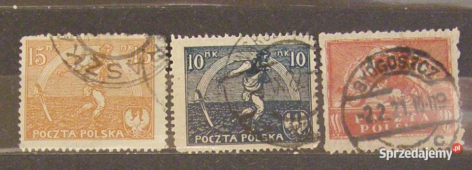 Znaczki pocztowe Polska zestaw 44 Łódź