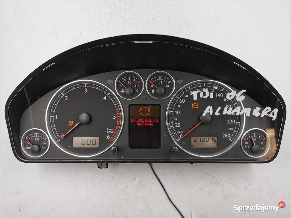 Licznik Zegary Seat Alhambra TDI 7M7920840QX osobowe Wyszków
