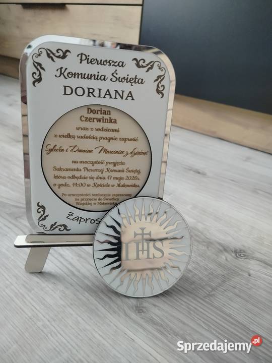 Zaproszenia Komunijne podkarpackie Jarosław