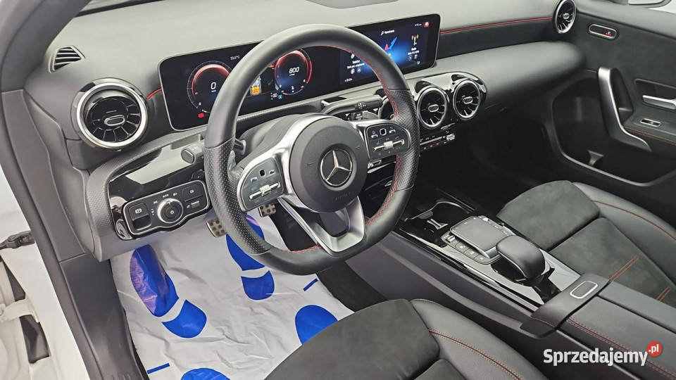 Mercedes A 200 AMG Line 7GDCT Z Polskiego Salonu światła do jazdy dziennej Warszawa