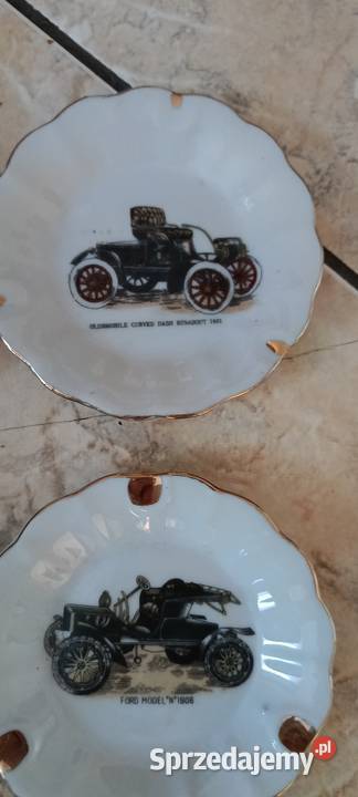 Kolekcjonerskie talerzyku z motywem starych małopolskie Tarnów sprzedam