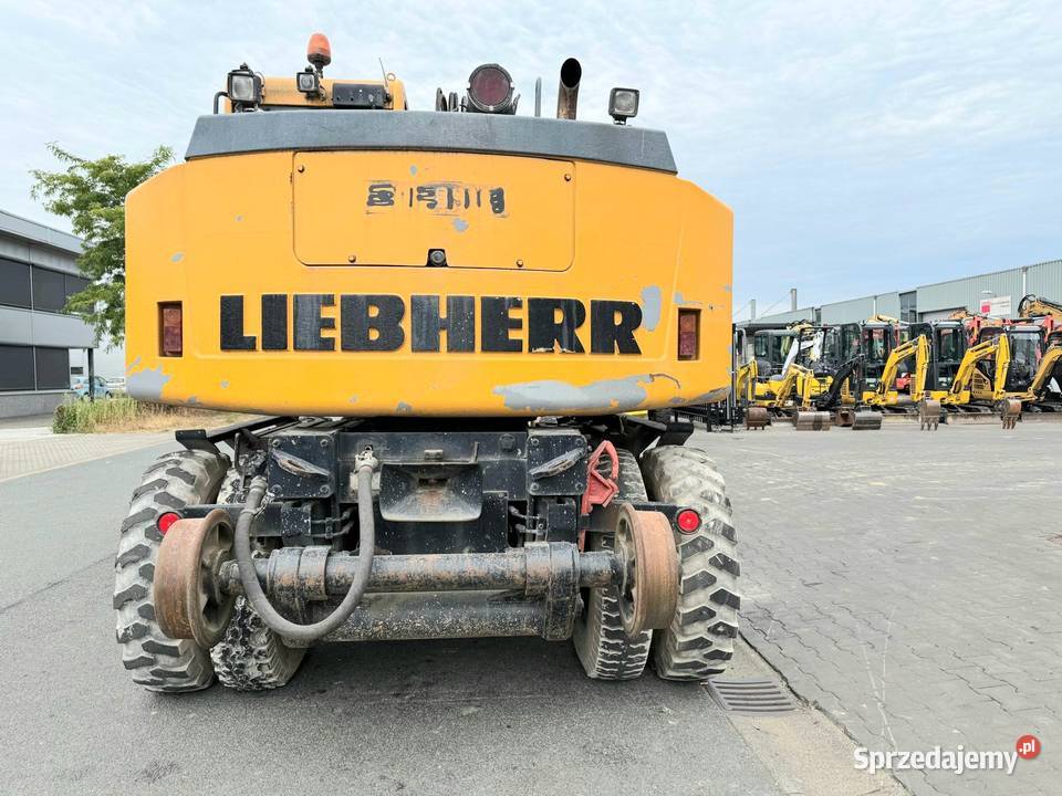 Koparka kolowa kolejowa Liebherr A 900 C ZW mazowieckie Warszawa sprzedam