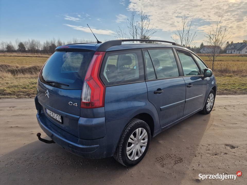 Citroen C4 Grand Picasso 16 benzyna 120 7 nieuszkodzony lubelskie Lubartów