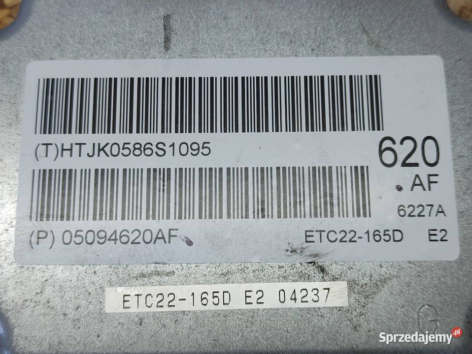 Moduł Sterownik Skrzyni Biegów Dodge Caliber Motoryzacja