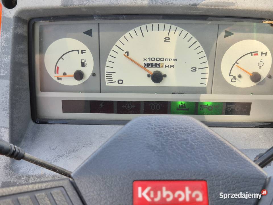 Traktorek traktor KUBOTA ASTE A155D 15 44 Napęd 4x4 Małuszyn