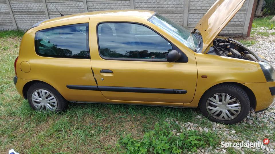Sprzedam uszkodzone Ranault Clio