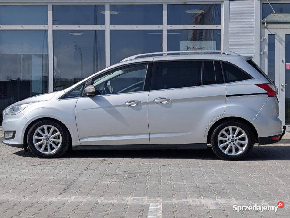 FORD Grand C 2017r Pakiet Zima CarPlay Czujniki Gdańsk