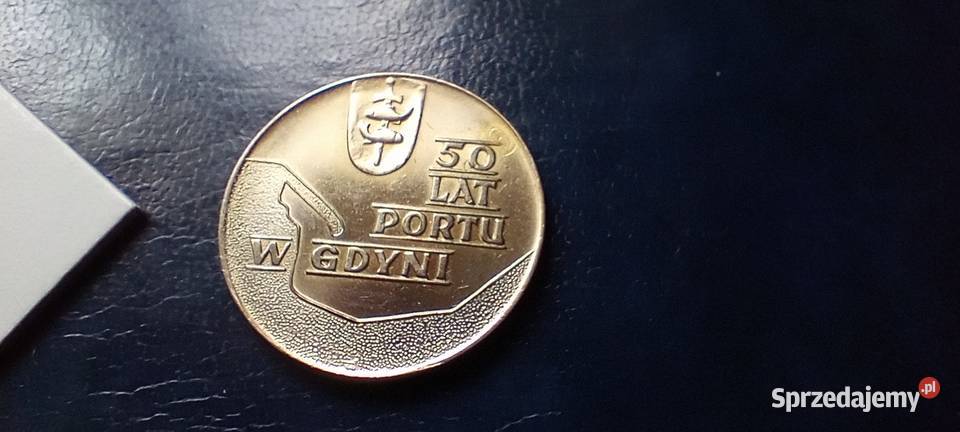 Stare monety 10 złotych 1972 Port w Gdyni Polska Lesko