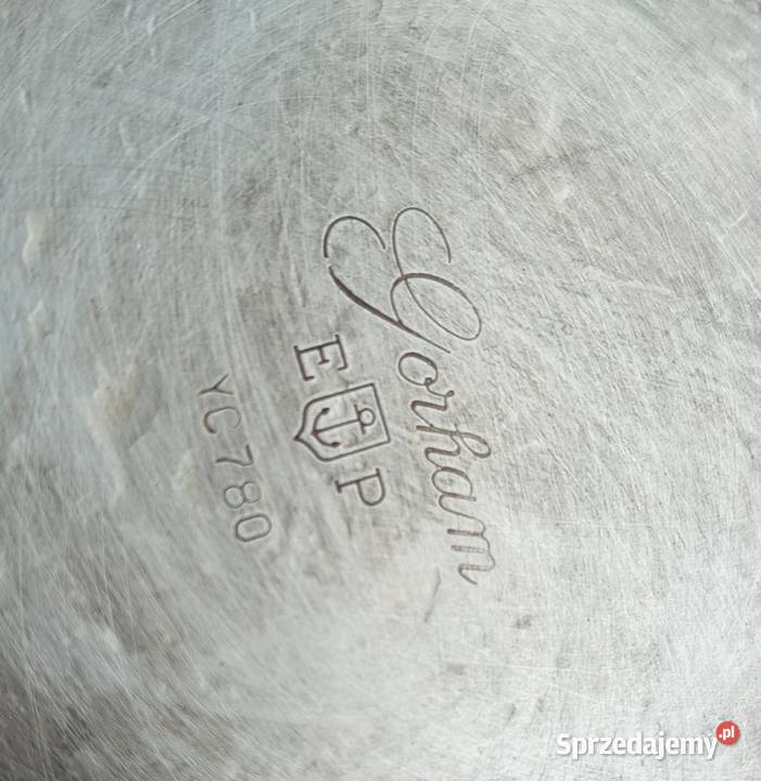 Misa platerowana GORHAM YC 780 kujawsko-pomorskie Nakło nad Notecią