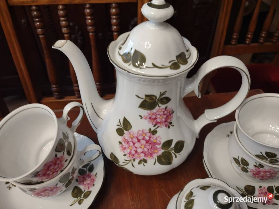 Stara Porcelana Serwis Kawowy Herbaciany Gniezno