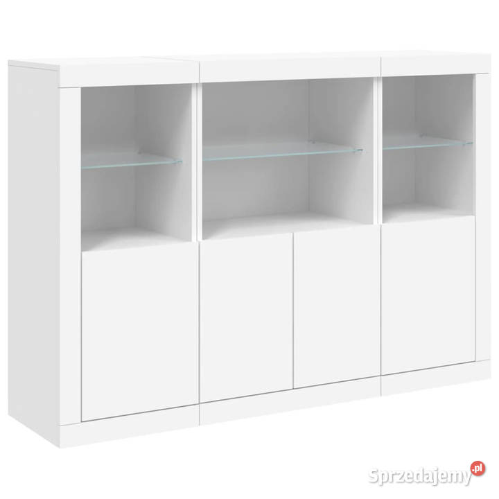 Szafki z oświetleniem LED 3 białe WM3209107 Warszawa sprzedam