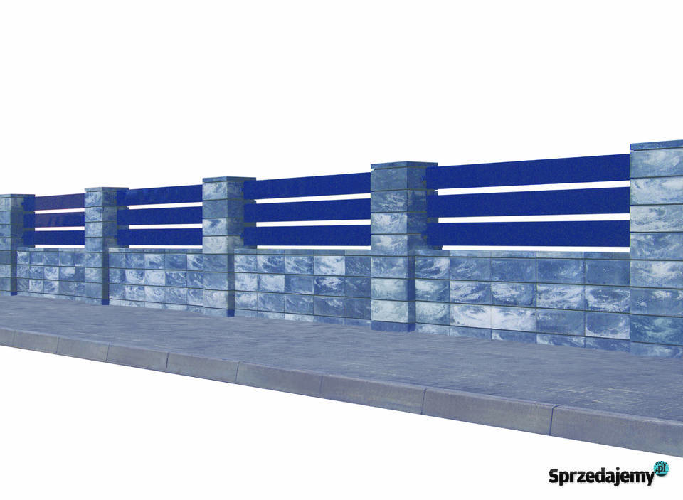 Bloczki gładkie ogrodzeniowe ROYAL KOST BET Straszyn
