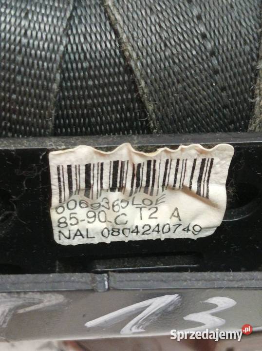 PAS BEZPIECZEŃSTWA LEWY PRZÓD KIEROWCY Pasy bezpieczeństwa