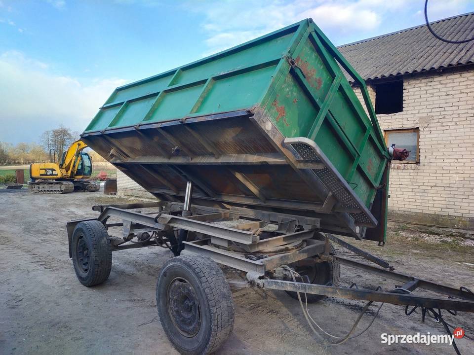 Sprzedam przyczepę wywrotka 3 strony Ignatów-Kolonia sprzedam