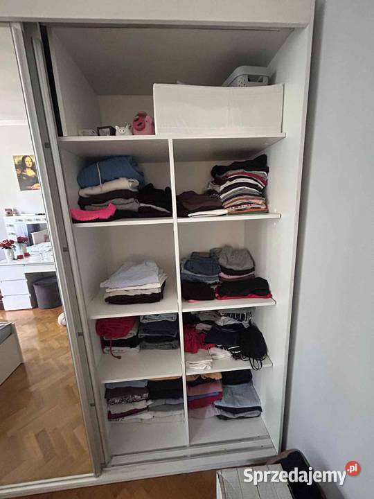 Szafa przesowna z lustrem 200 Warszawa sprzedam