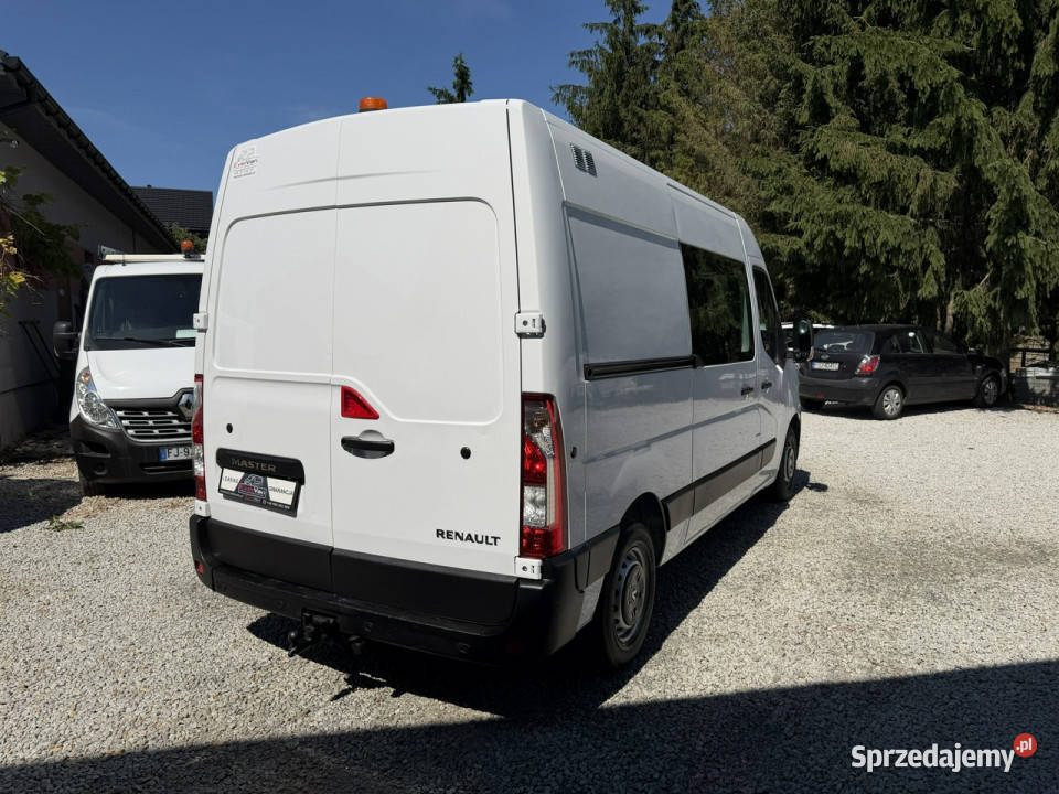 Renault Master średniak L2H2 Brygadówka 7osobowa elektryczne szyby mazowieckie Warszawa